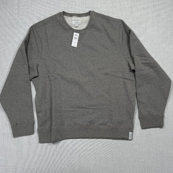 Todd Snyder Other - Todd Snyder Cotton Camel Fleece Sweatshirt Grey Heather Pullover Size XL NWT